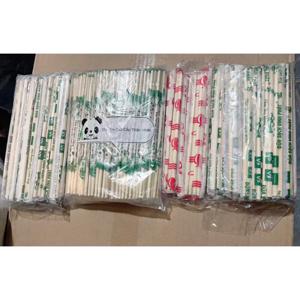 [ Bịch 50 -100 đôi ] Đũa tre cao cấp - đũa tre dùng 1 lần