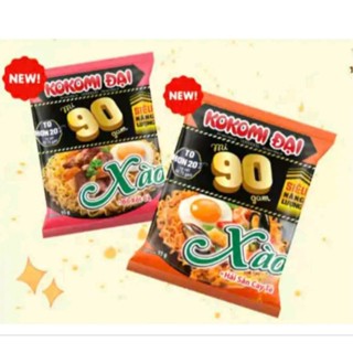  Thùng mì Kokomi đại Xào 90 vị Hải sản cay tê  Bò sốt Cà 30 gói x 95g 