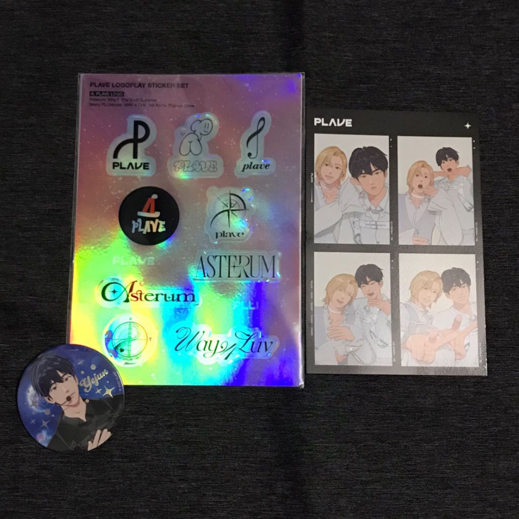 [Sẵn] Merch Plave, album rỗng Plave Caligo