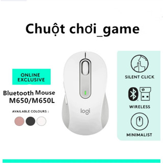 Chuột không dây Bluetooth Logitech M650 M650L dành cho máy tính xách tay văn phòng Công nghệ cảm biến AdvancedOptical