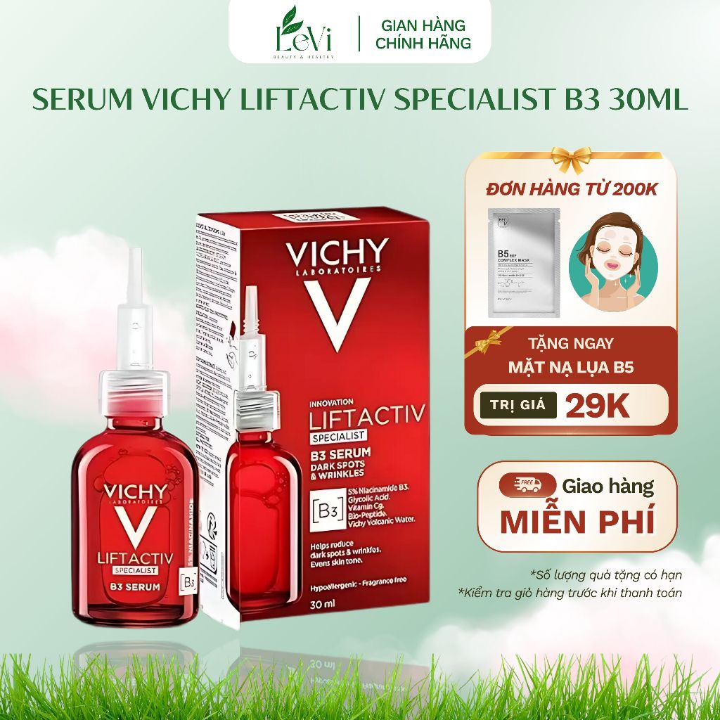 [Hàng NK] Serum Vichy Liftactiv Specialist B3 – Giảm Thâm Nám & Ngăn Ngừa Lão Hóa 30ml Hàng Pháp