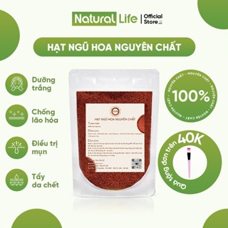 Hạt Ngũ Hoa Đắp Mặt Nạ Nguyên Chất, Ngừa Thâm, Chống Lão Hoá - NATURAL LIFE