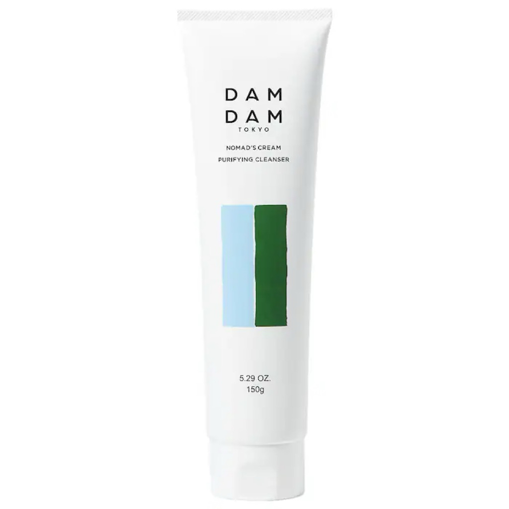 (AUTH US) SỮA RỬA MẶT KẾT HỢP TẨY TẾ BÀO CHẾT NHẸ DAMDAM NOMAD’S CREAM PURIFYING CLEANSER - 150ml