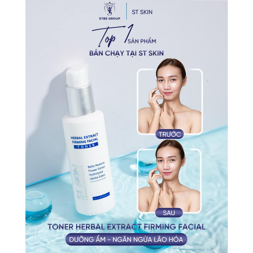Toner ST SKIN - Nước căn bằng pH da 150mL