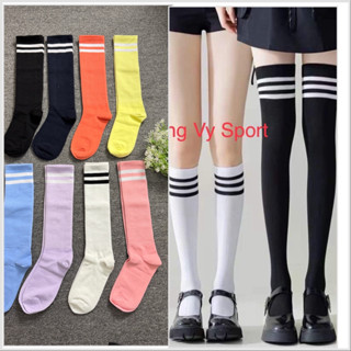  Tất cổ cao dày dặn,co giãn tốt ạ có chun bo trên mặc váy siêu đẹp 