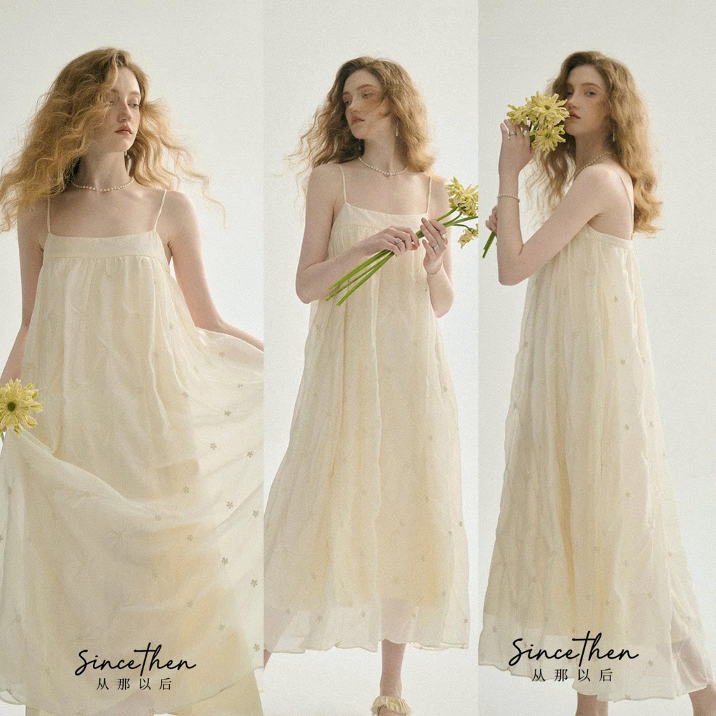 Váy suông dáng dài, Đầm maxi 2 dây nữ