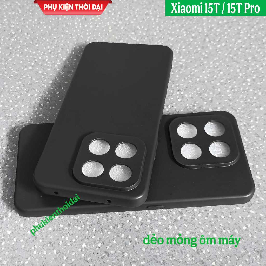 Ốp lưng Xiaomi 15T / 15T Pro / 14T / 14T Pro / Mi 8SE / Xiaomi 13 dẻo TPU siêu mỏng bảo vệ camera