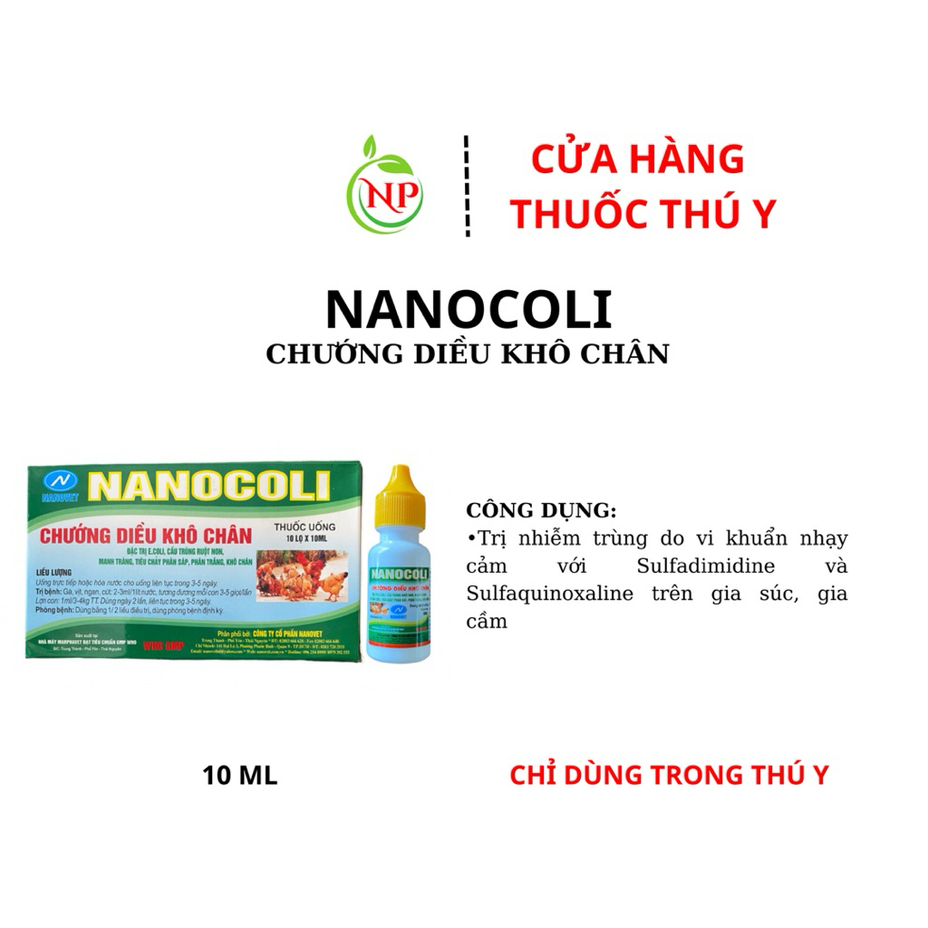 NANOCOLI LỌ 10ML