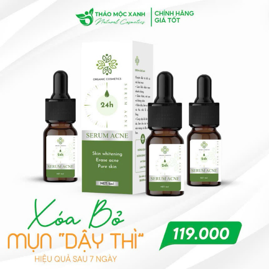 Serum Acne 24h ngừa mụn 5ml