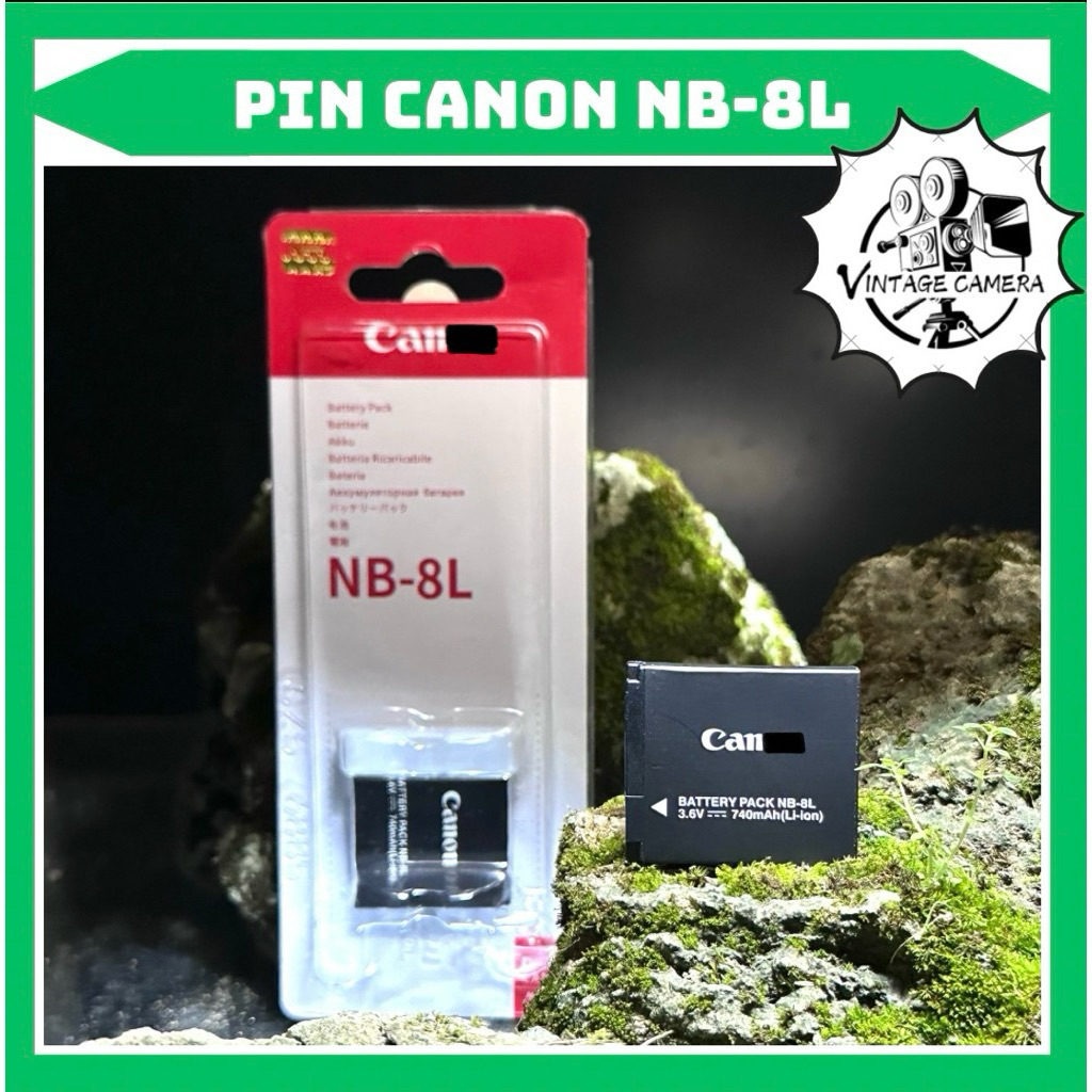 Pin Canon NB-8L cho dòng A A2200, A3300