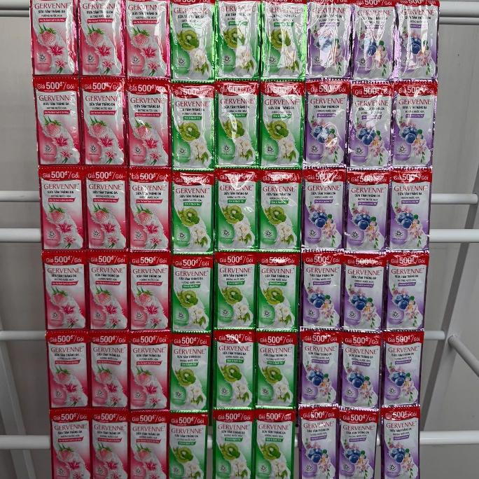 5 Dây Sữa Tắm Gervenne 12 gói/ dây