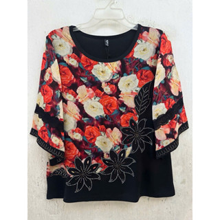  Áo Sơ Mi Nữ Trung Niên Chất Lụa Voan Mềm Mát size vừa 48-65kg 