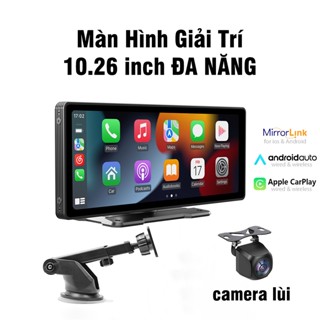  Màn Hình Ô Tô 10.26 inch IPS Hỗ Trợ Kết Nối Carplay   Android Không Dây Tích Hợp Camera Lùi AHD 