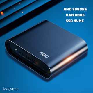  Mini pc gaming AOC chính hãng chạy AMD R7-7840hs cực mạnh giá rẻ làm việc đan nhiệm chiến game xử lý đồ họa 