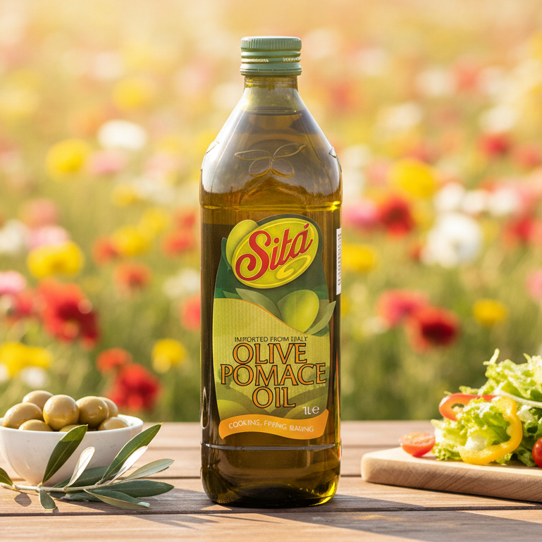 (HSD 2028) Dầu oliu pomace Sita nhập khẩu Ý 1 lít