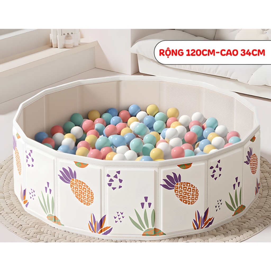 Quây bóng gấp gọn cho bé, nhà bóng, lều chơi bóng, bể bóng cho bé