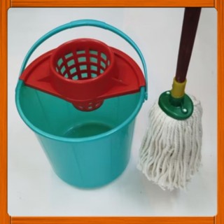  Bộ chổi lau nhà vắt rọ cán gỗ ngọc hà cán inox việt pháp bán rời các phụ kiện đi kèm xô chậu rọ vắt cán chổi chổi 