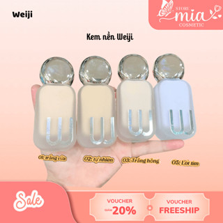 Kem nền WEIJI che khuyết điểm tốt, Mịn lì tự nhiên, Kiềm dầu, Nền makeup - Mia Cosmetic