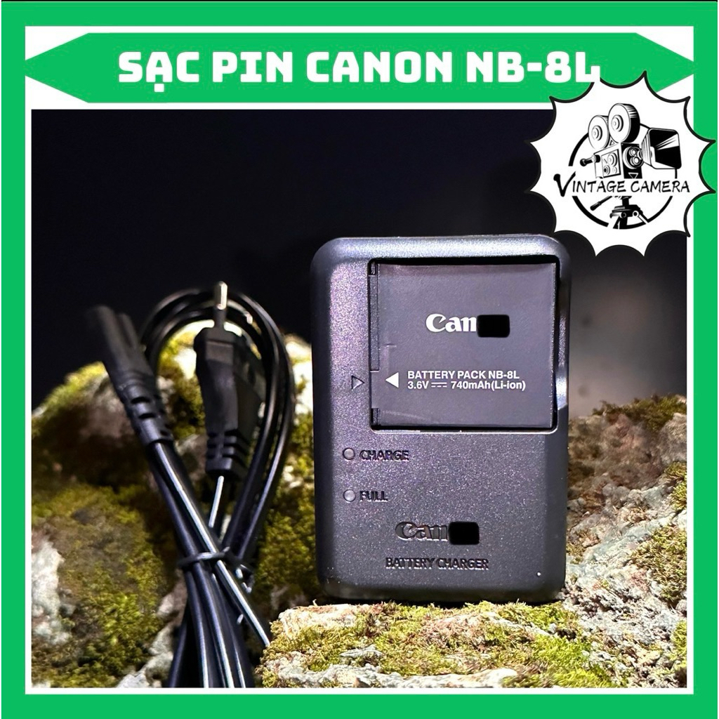 Sạc pin Canon NB-8L dùng cho dòng A A2200, A2500, A3300