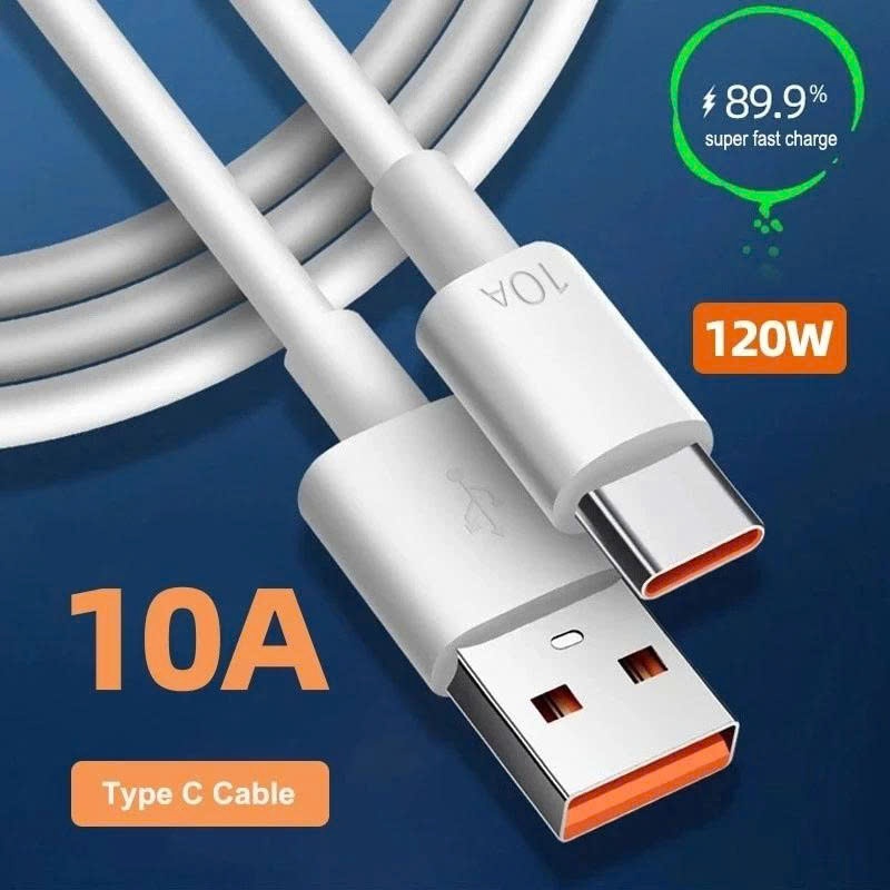 Dây Cáp Sạc Nhanh Type C 10A 120W , Cáp Sạc Nhanh Chuyên Dụng Cho Điện Thoại Android,VIVOPPO