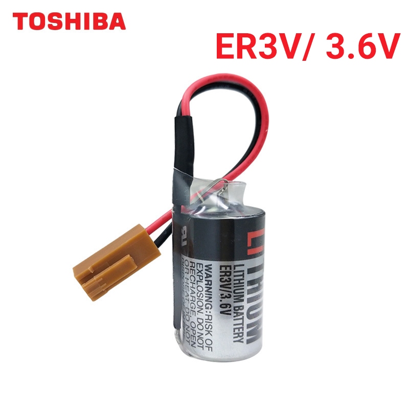 Pin Toshiba ER3V 3.6V 1000mah Pin nuôi nguồn PLC Fuji NP8P-BT