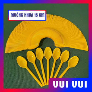 Muỗng trà sữa - muỗng cơm - Bịch 100 cái