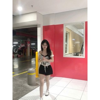 [ĐỢI 10 NGÀY]- Set áo voan bi/ chân váy chữ A