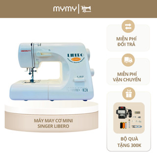 Máy May Mini Gia Đình Có Vắt Sổ SG Merritt Libero Bền Rẻ Đa Năng Chất Lượng Nhật Bản