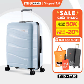[MIA HÀ NỘI] Vali Kéo MIA Du Lịch Pisani LANI - Size 20/24/28, Nhựa PP Dẻo Siêu Bền, Hạn Chế Bể Vỡ,Bảo Hành Trọn Đời