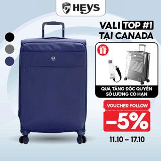 [VALE NHẸ #1 THẾ GIỚI] Vali Vải Du Lịch Heys Xero Elite 2.0 - Vali Vải Nhẹ Nhất Thế Giới, Bảo Hành Trọn Đời