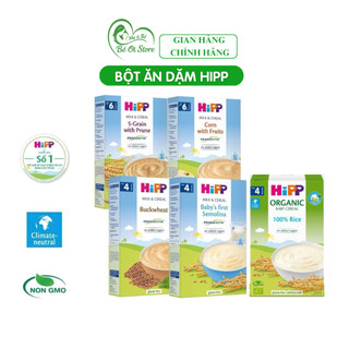 Bột ăn dặm HiPP đủ vị cho bé