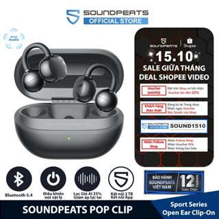 Tai Nghe True Wireless SoundPEATS POP Clip | Open Ear Clip-On | Âm Thanh Định Hướng | Bluetooth 5.4