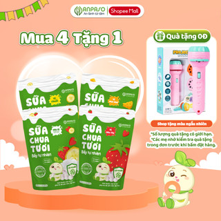 [MUA 4 TẶNG QUÀ ] Sữa Chua Sấy Anpaso – Sữa Chua Khô Chứa Lợi Khuẩn Tự Nhiên Cho Bé Ăn Dặm