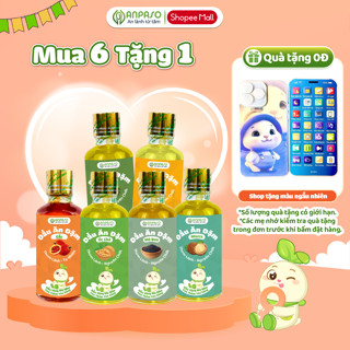Combo 6 Dầu Ăn Dặm Cho Bé Anpaso 50ml