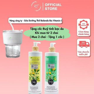    Hàng nhập khẩu   Sữa Dưỡng Thể Bielenda Bio Vitamin C - Sáng Da Dưỡng Ẩm Hương Cam Chanh - 400ml 