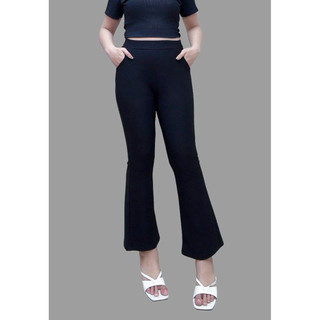 Quần ống loe lưng thun Bigsize mặc siêu hack dáng( xưởng may Mỹ Nhung)