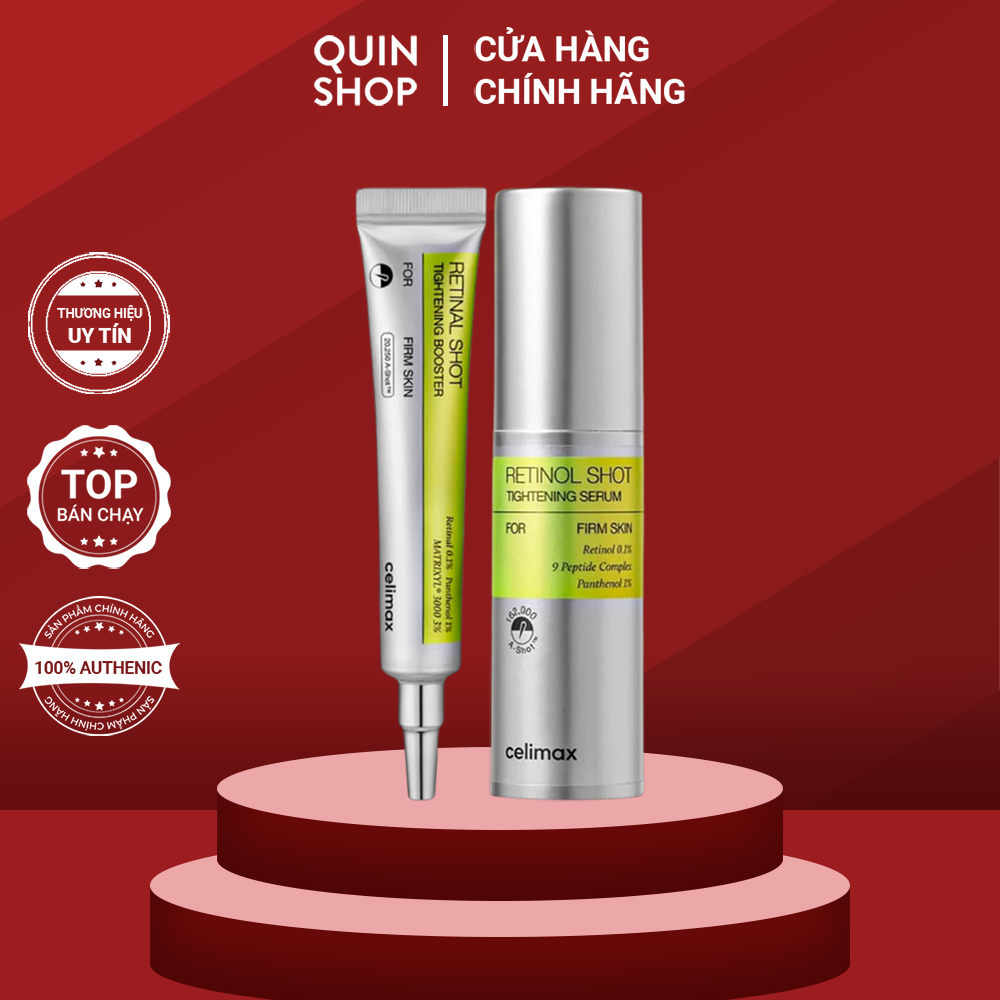 Tinh Chất Ngừa Lão Hóa Celimax Retinol Shot Tightening Booster, Boosting Serum