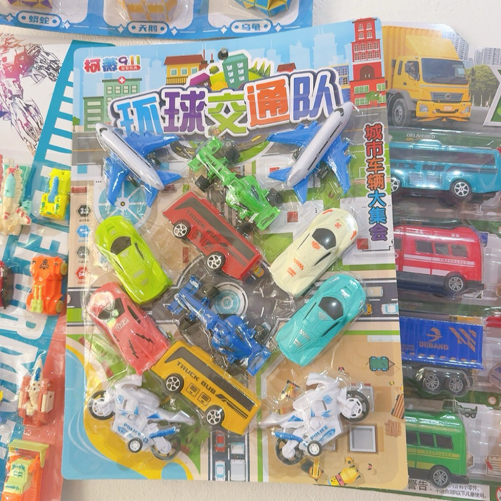 Vỉ 12 Xe Chạy Đà Nhiều Mẫu