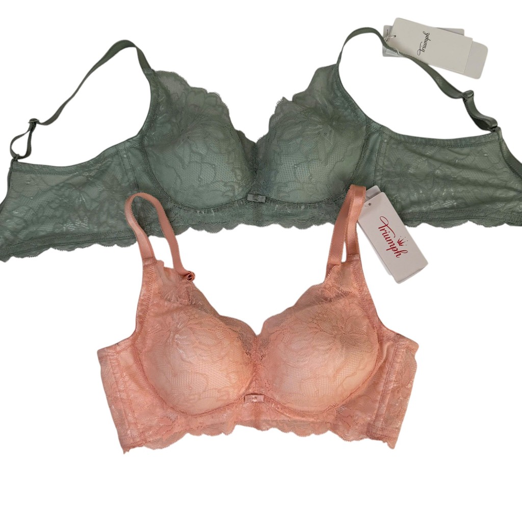 Áo không gọng thoải mái - bầu to - Triumph. Áo lót Natural Elegance Sleek P (229)