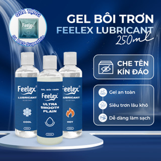 Gel bôi trơn quan hệ Feelex Lubricant ấm, lạnh, siêu trơn nhiều mùi hương - Lọ 50/250ml