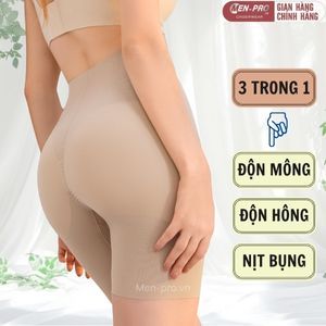  Quần độn MÔNG HÔNG mặc váy cao cấp 2029 định hình eo vòng 3 căng tròn mút 1.5cm quần nâng mông 3 nữ 