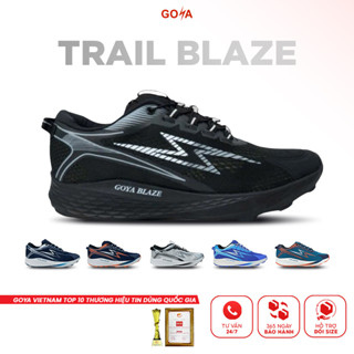 Giày Thể Thao Chạy Trekking, Leo Núi Nam Nữ GOYA TRAIL BLAZE Năm 2025 - Bền Bỉ, Khóa Dây Thông Minh