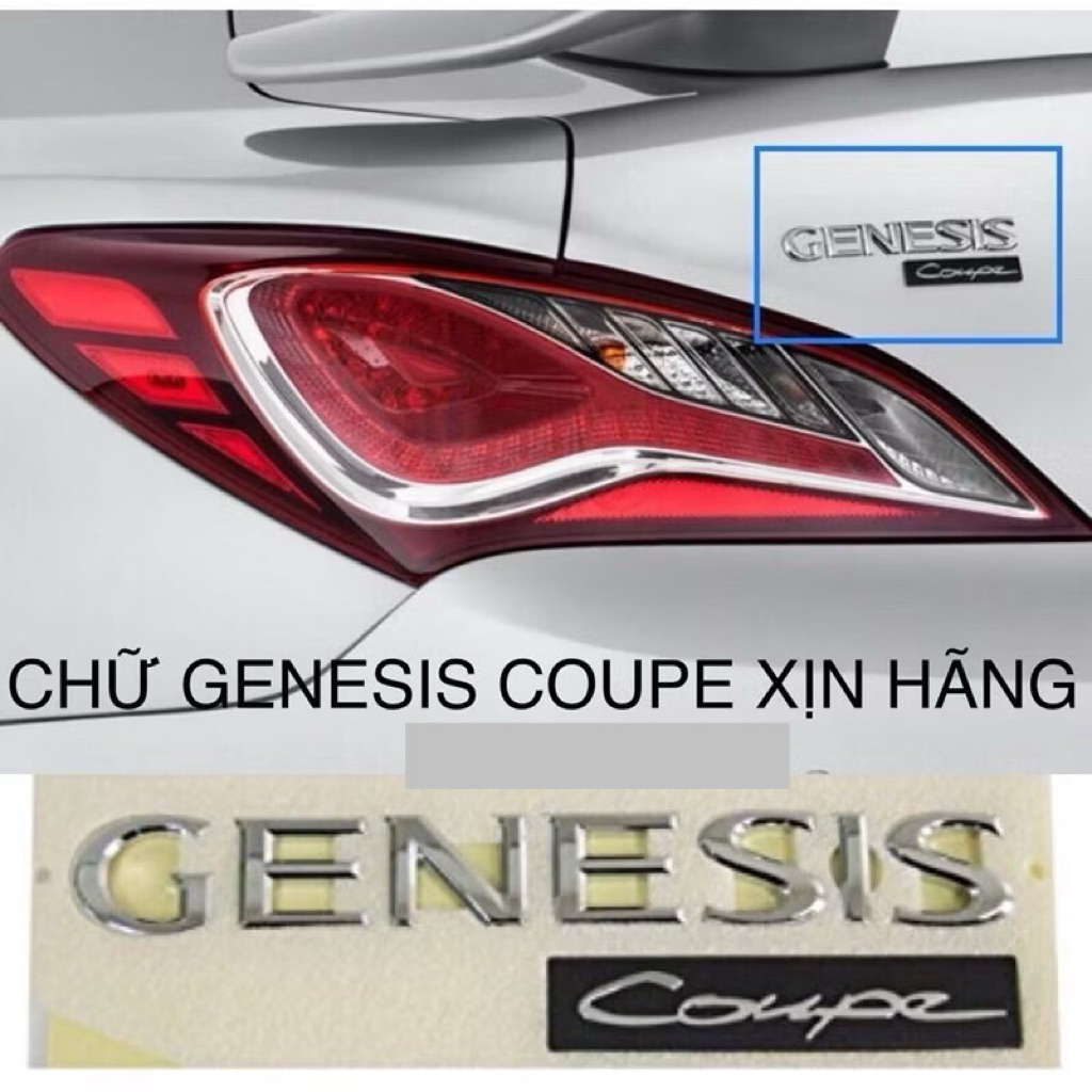 CHỮ NỔI GENESIS COIPE XỊN CHÍNH HÃNG HYUNDAI