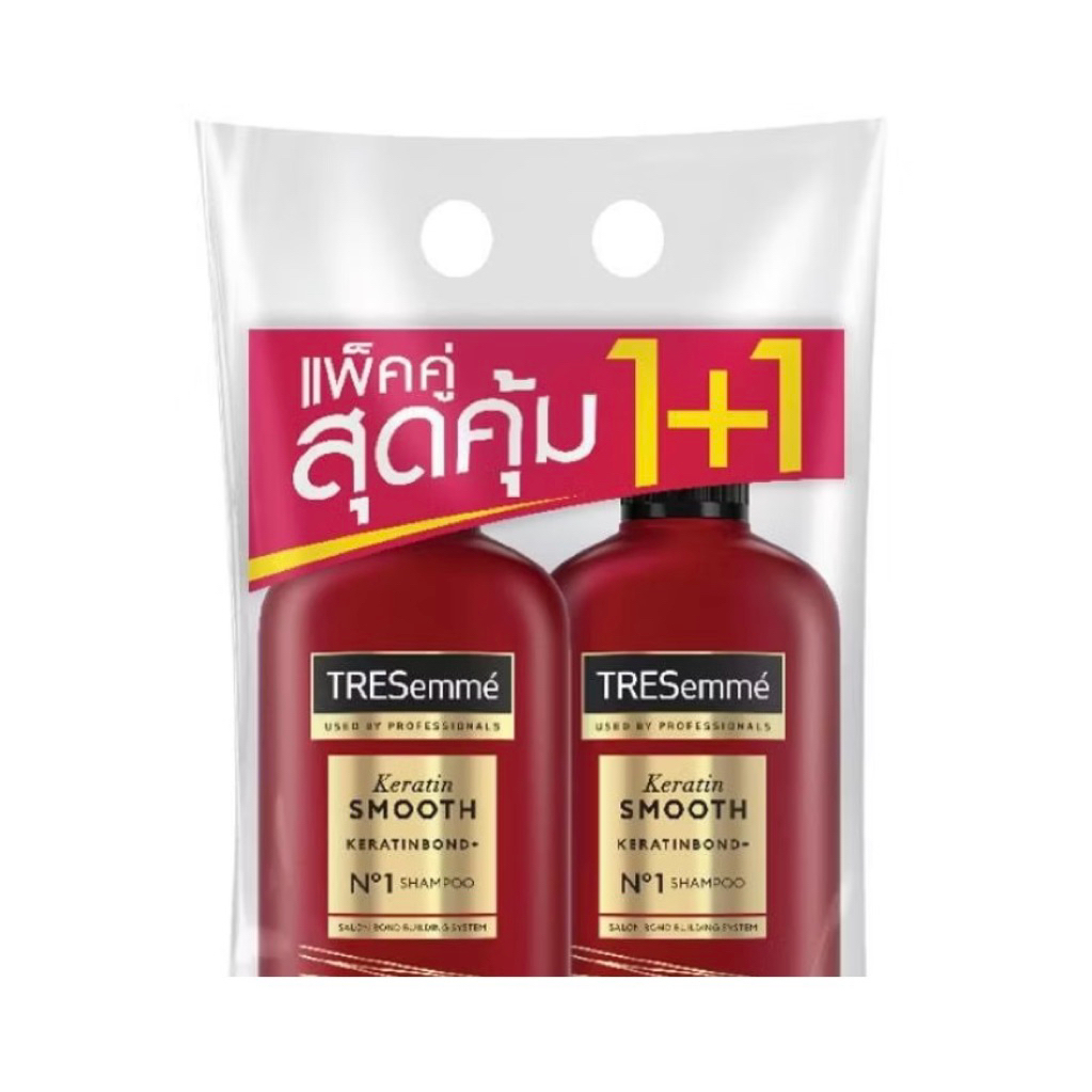 COMBO 2 CHAI DÂU GỘI+XẢ TRESEMME 370ML+370ML THÁI LAN