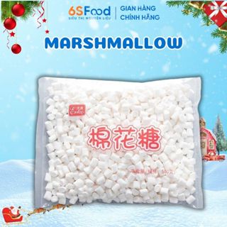 Marshmallow Erko Giảm 20% Ngọt 500gr, Kẹo Bấc Trắng, Nguyên Liệu Làm Kẹo Nougat - 6SFOOD