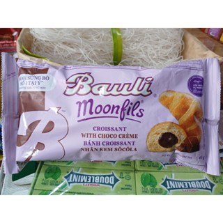 Bánh Sừng Bò BAULI MOONFILS Nhân Kem Sôcôla 45g