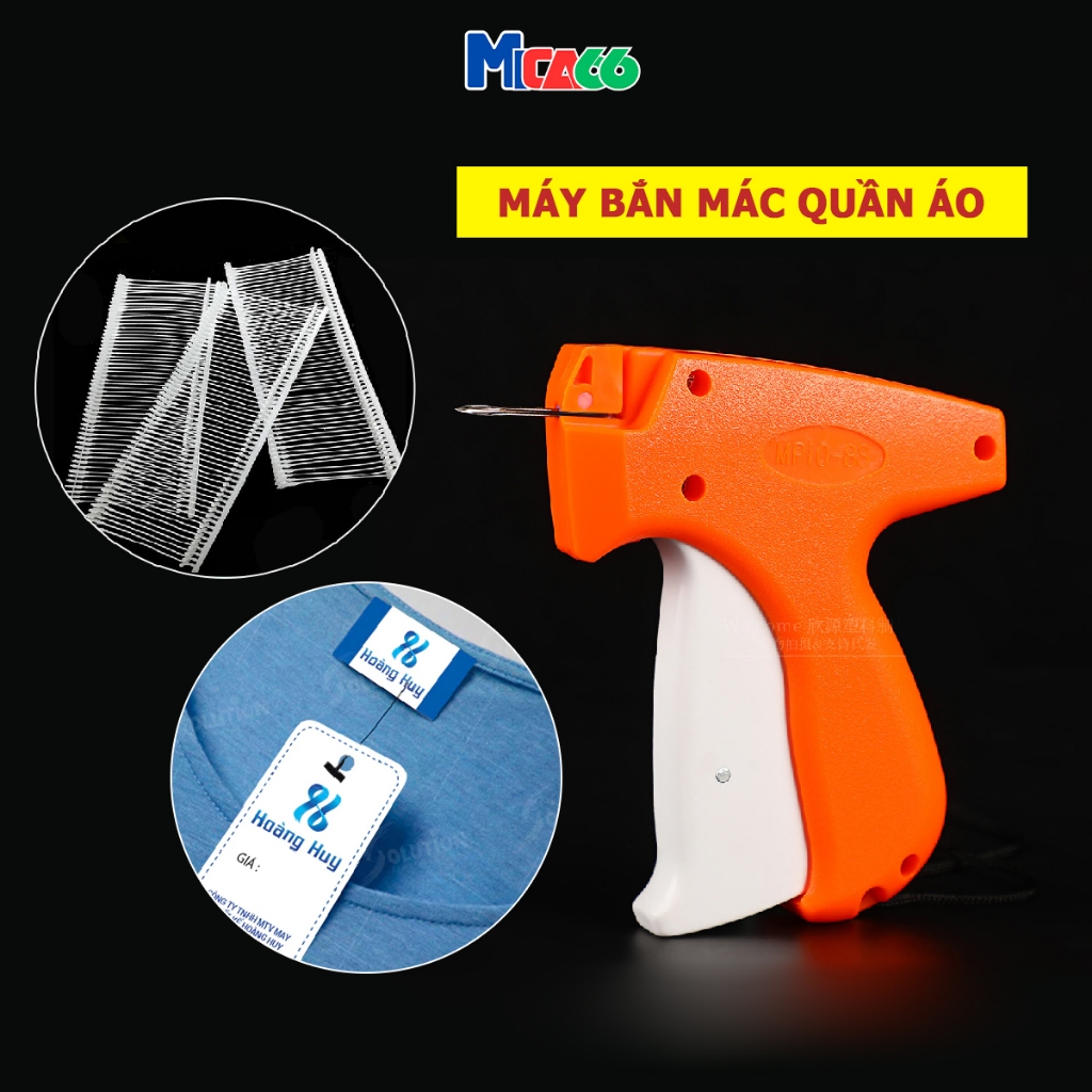 Súng bắn mác quần áo, máy bấm nhãn mác quần áo - Phụ kiện dành cho cửa hàng thời trang - Mica66