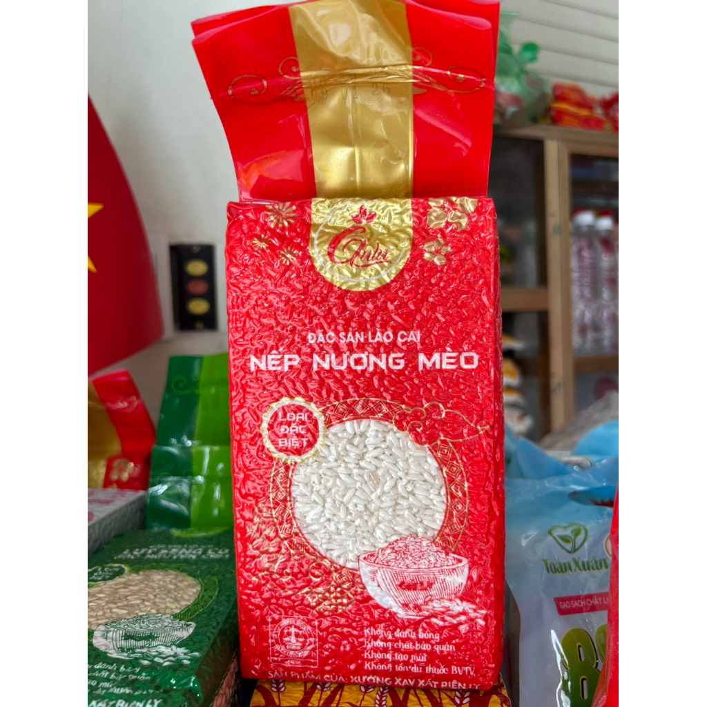 Nếp nương Mèo Đặc sản Lào Cai HACCP 1kg/túi