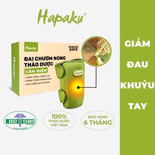 Đai Chườm Khuỷu Tay Hapaku Giảm Nhức Mỏi Xương Khớp, Hết Tê Bì Cánh Tay Làm Nóng Bằng Điện