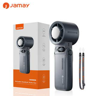 Quạt cầm tay sạc điện - làm mát - 10000mAh Thời lượng pin dài 30 giờ - 30000RPM - Jamay Fan F5Pro
